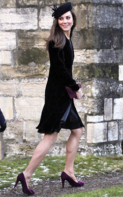Kate Middleton in a Liblula dress coat 2011
